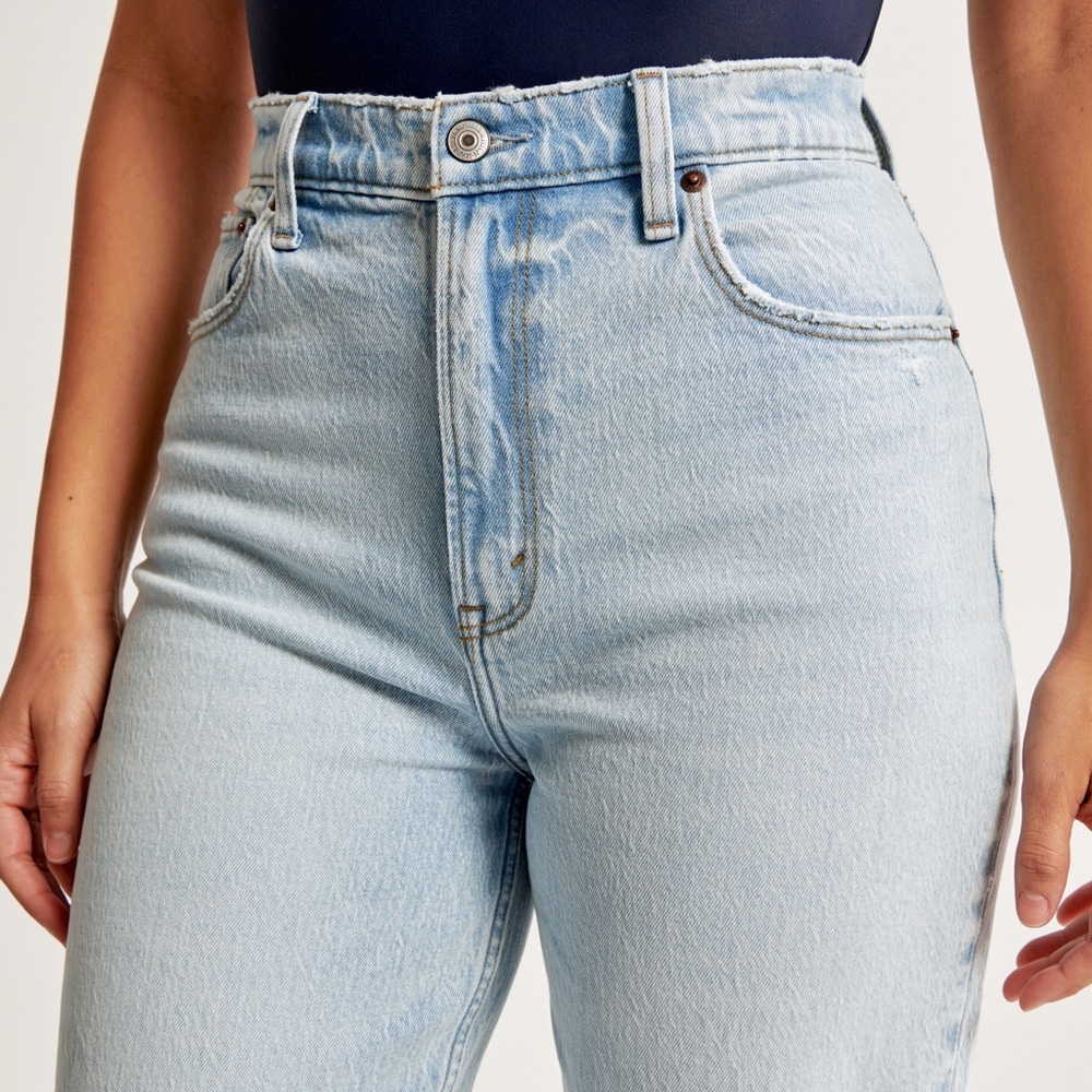 Abercrombie & Fitch Blue High Rise Jeans